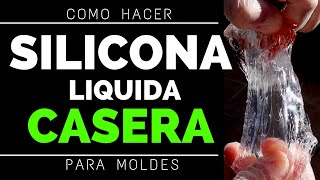 ✅ Como Hacer SILICONA LIQUIDA CASERA para MOLDES [upl. by Leverett548]