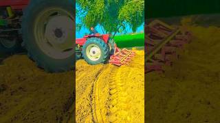 New Holland Fiat 640 4WD Tractor With 13 Tine CultivatorAgriculture farming video DGTRACTOR [upl. by Chi262]