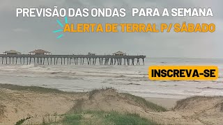 PREVISÃO VENTOS E ONDAS PARA SEMANA [upl. by Xenia739]