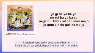 Easy Lyric GFRIEND  SUNRISE by GOMAWO Indo Sub [upl. by Labotsirhc]