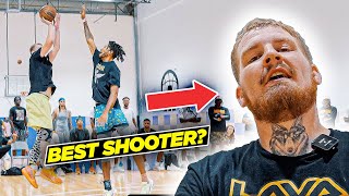 He Might Be The BEST SHOOTER On YouTube 1v1 vs Former D1 Hooper [upl. by Yup]