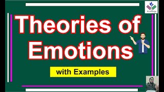 Theories of Emotions complete lecture In Urdu  Hindi  Easy Explanation with Notes [upl. by Airetak454]