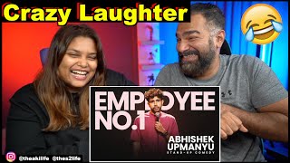 Employee No1  Standup Comedy by Abhishek Upmanyu Reaction [upl. by Ariaj]