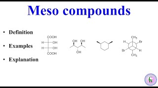 Meso compounds [upl. by Nuyh]