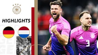 Germanys comeback win after 01 down  Germany vs Netherlands  Highlights  Friendly [upl. by Randie85]