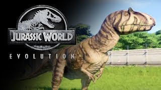 Jurassic World Evolution  TRex vs Metriacanthosaurus [upl. by Yadrahs]