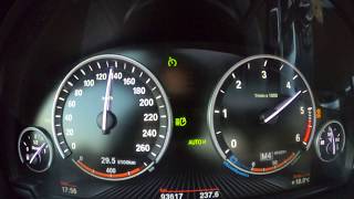 BMW 530d F10 258 bhp stock 0  100 acceleration test [upl. by Namyh]