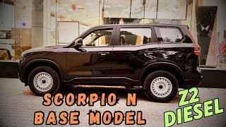 Mahindra Scorpio n base model  Scorpio n base model  Full detailed Review ❤️ [upl. by Snook]