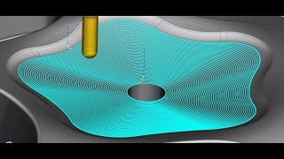 Streamline operation in NX CAM [upl. by Htidra]