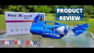 Pool Blaster Max Review  Best Vacuum to Clean your Intex Pool Fast [upl. by Ocire]