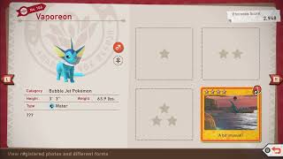 New Pokemon Snap Vaporeon Cry [upl. by Yantruoc]