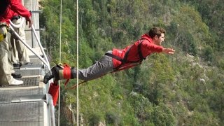 Bloukrans Bridge Bungee Jump [upl. by Aliahkim]