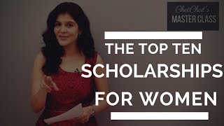 Top 10 International Scholarships for Women to Study Abroad  How to Study Abroad for Free [upl. by Domela]