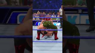 MONICA PAUL VS GUNTHER wwe wwe2k24 wwe2k23 wwefights reels trend trending viral ytshorts [upl. by Wappes]