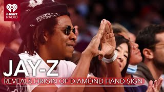 JAYZ Reveals Origin Of RocAFella Diamond Hand Sign  Fast Facts [upl. by Naek610]