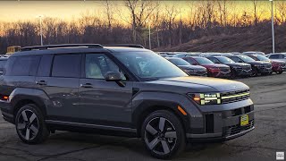 2024 Hyundai Sante Fe Limited  Gray Interior with Ambient lights [upl. by Huntley]