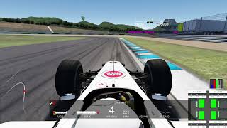 Assetto Corsa F1 2001 BAR 003 at Motegi J Villeneuve hotlap [upl. by Yllek186]