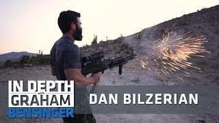 Dan Bilzerian takes reporter on high speed drive gun shooting [upl. by Fulton245]