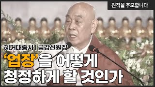 추모특집 혜거대종사 quot어떤 업을 어떻게 버리고 법화경에 들어가야 하는가quot 법화경 서품  동화사 법화산림대법회 2014년 [upl. by Etta]