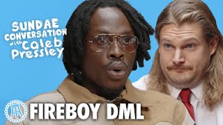 FIREBOY DML Sundae Conversation with Caleb Pressley [upl. by Lach]