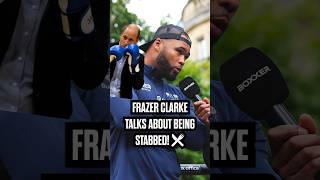 Frazer Clarke Talks About Being Stabbed [upl. by Maritsa]