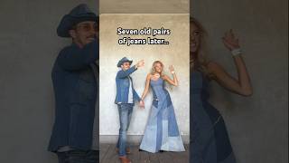 Been wanting to make this one for years…costumes britneyspears denim halloweencostumes sewing [upl. by Lambrecht]