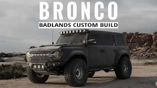 2021 Ford Bronco Fiberglass Install  2” Fenders Liners 2” Rear Quarter Kit  Ram Air Hood [upl. by Mcclish]