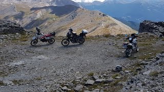 Monte Jafferau mit Enduros  EnduroAlpenTour2018 [upl. by Arahset166]