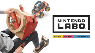 Gas Station Music  Nintendo Labo Vehicle Kit [upl. by Iroc]