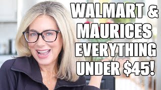 Walmart AND Maurices Haul Everything New is Under 45 [upl. by Hurd]