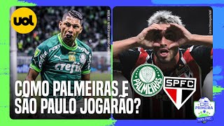 PALMEIRAS X SÃƒO PAULO PVC COMENTA AS PROVÃVEIS ESCALAÃ‡Ã•ES DE ABEL FERREIRA E CARPINI PRA SUPERCOPA [upl. by Egor]