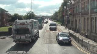 No1 Metro Bus Journey Leeds City to Beeston September 2016 [upl. by Llerud]