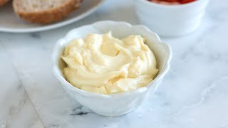 FailProof Homemade Mayonnaise Recipe [upl. by Acilegna672]