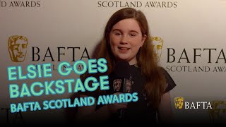 Young Presenter Elsie goes backstage at the BAFTA Scotland Awards 2023  Young BAFTA [upl. by Isidore]