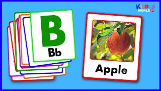 Virtual Alphabet Cards for Educational Preschool Learning [upl. by Lyrpa245]