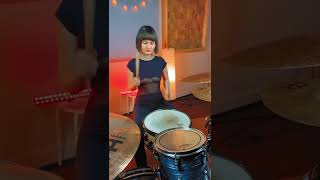 Tonya Rozatti  aqua barbie girl drum cover  drum girl cover [upl. by Enelcaj]