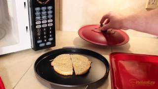 How to make Cheese Toast in the Microwave with Reheatza® [upl. by Akahs315]