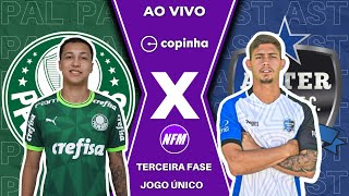 PALMEIRAS 0x1 ASTER ITAQUÁ  COPINHA  AO VIVO COM IMAGENS DO ESTÚDIO  3ª FASE  SUB20 [upl. by Ybrad964]