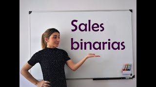 QUÍMICA Formulación de SALES BINARIAS [upl. by Cordle]