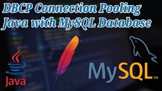 DBCP Connection Pooling  How to connect java to MySQL database using Java DBCP library [upl. by Tessa]