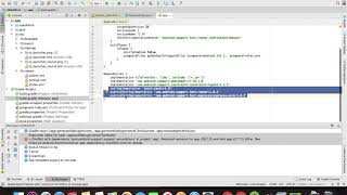 Conflict with dependency comandroidsupportsupportannotations in project [upl. by Lizzie]