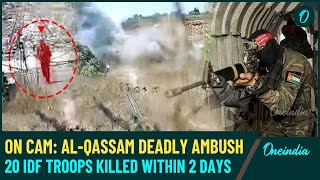 VIDEO AlQassam Fighters Kill 20 IDF Soldiers in 2 Days ‘Multiple Strikes Many Ambushed In Gaza [upl. by Racso]