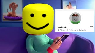 New Grubhub ad but its Roblox [upl. by Pulcheria]