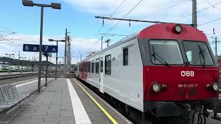 Einfahrt ÖBB D 14881 Villach Hbf  Salzburg Hbf in Salzburg Hbf 02072024 4K HDR [upl. by Finkelstein]