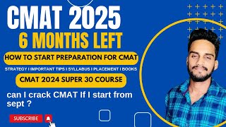 CMAT 2025 I Preparation Plan I Strategy I Books I Syllabus I Cutoffs I Top Colleges I Course cmat [upl. by Ekusuy207]