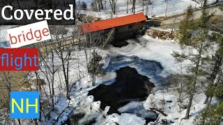 Waterloo Covered Bridge in New Hampshire [upl. by Mariette]