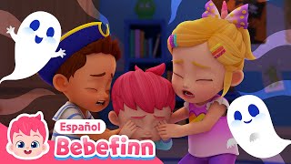 Tenebroso Monstruo👻  Canciones Infantiles de Halloween  Bebefinn en español [upl. by Airekal]