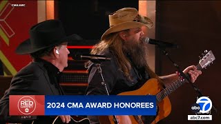 Here’s who won big at the 2024 CMA Awards [upl. by Nnael]