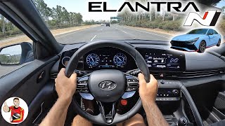 The Hyundai Elantra N ain’t Pretty but it’s a Brilliant Driver’s Car POV Drive Review [upl. by Eneluqcaj]