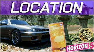 STONE LANTERNS Cascadas De Agua Azul Forza Horizon 5 AUTUMN Photo Challenge INFINITIPOOL FH5 Guide [upl. by Airdnaed822]